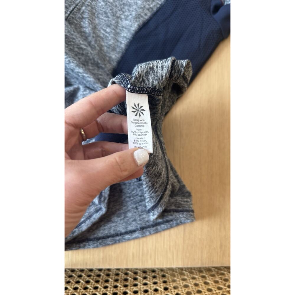 Athleta Women's Colorblock Running Wild Half Zip Pullover Jacket Size Small 2698 - Picture 11 of 11
